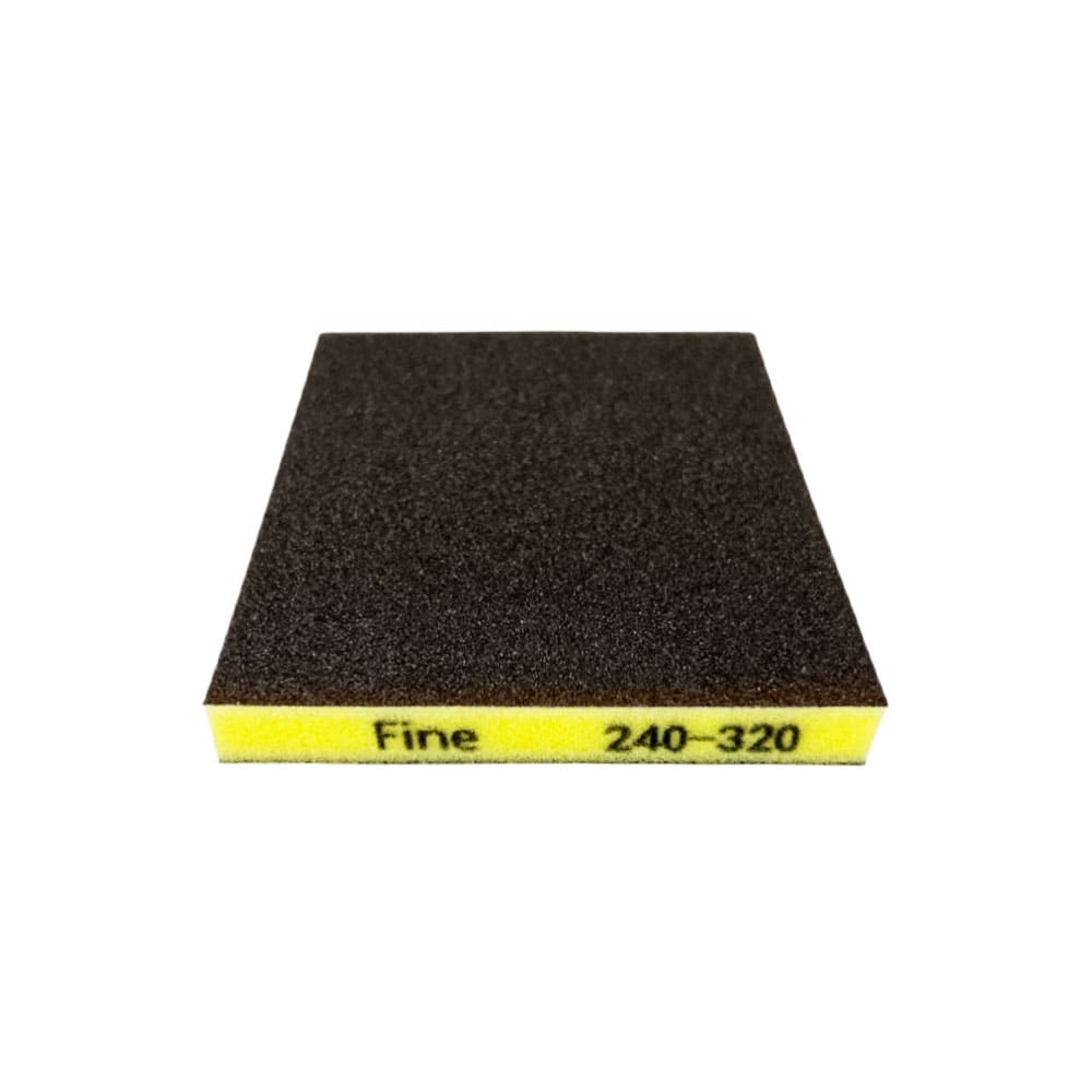 Губка двухсторонняя 120х98х13 мм Fine (P240-320)  Гамматест SS-F
