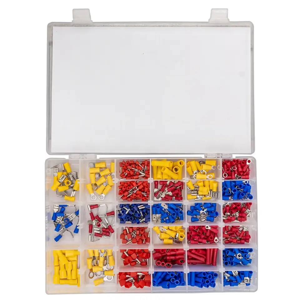 Клеммы контактные автомобильные, набор 600пр. RockFORCE RF-068913