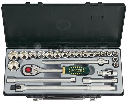 Набор торцевых головок 24 пр. 6-гр. 1/2"DR Force 4243-5