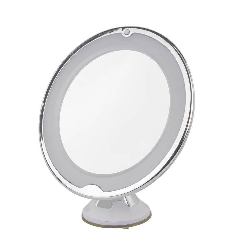 Зеркало настольное круглое (80*80*220мм, цвет белый)  FORCEKRAFT FK-DEC2088