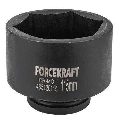 Головка ударная глубокая 1", 115мм (6гр.)  FORCEKRAFT FK-485120115