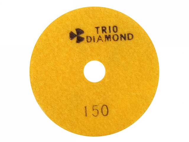 Алмазный гибкий шлифкруг "Черепашка" 100 № 150 (мокрая шлифовка)  ...TRIO-DIAMOND 340150