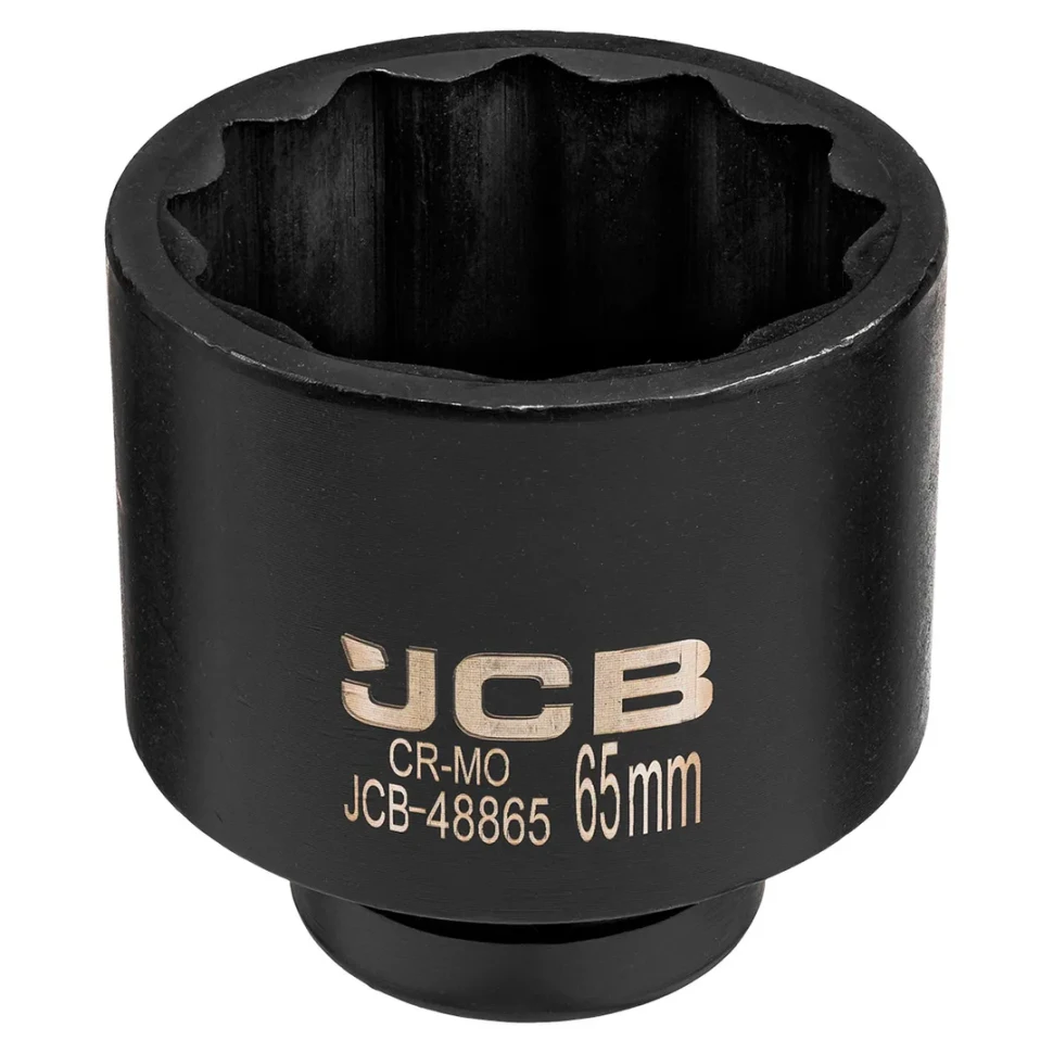 Головка ударная 1" 12гр 65мм  JCB JCB-48865