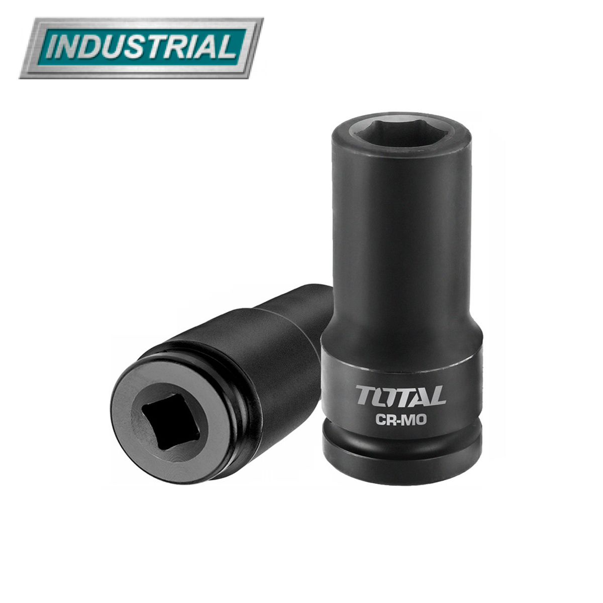 Торцевая головка удлиненная ударная 1/2 " 19 мм TOTAL THDIS12191L