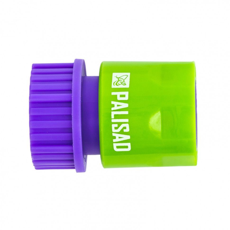 Соединитель пластмассовый быстросъемный, внутренняя резьба 3/4", аквастоп PALISAD 66170