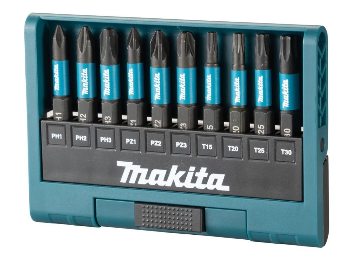 Набор бит Impact Black 50 мм (10 шт) MAKITA E-12011