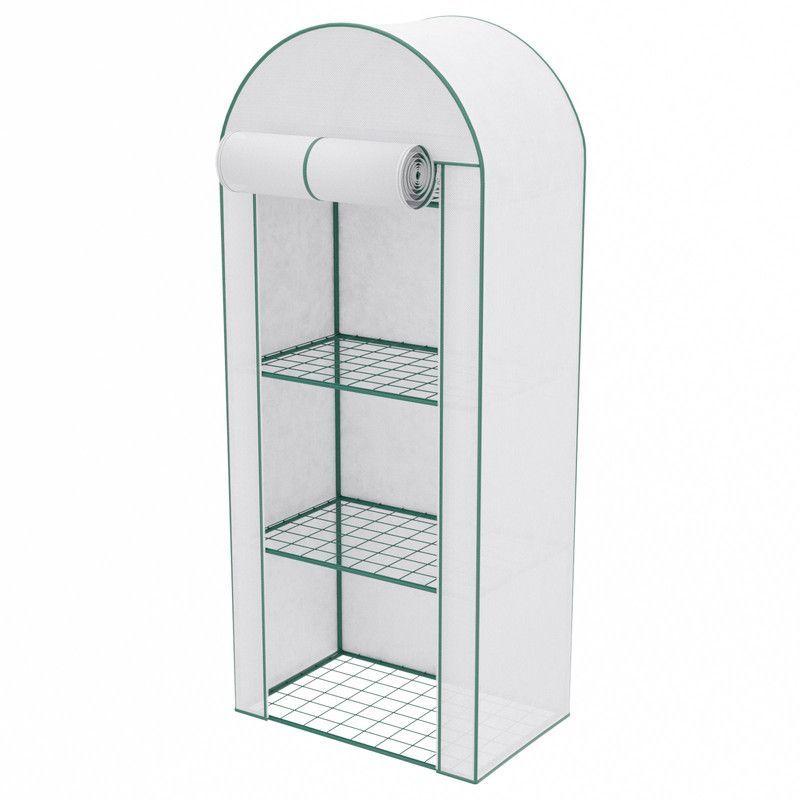 Парник для рассады, 4 уровня, с чехлом, 155х60х40 см PALISAD 69138