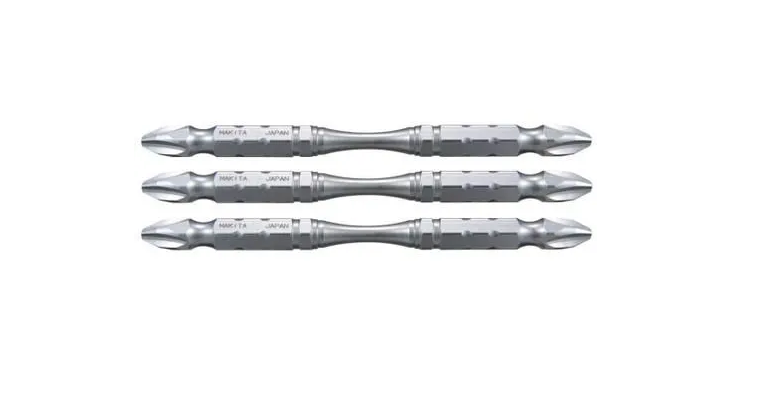 Бита двусторонняя Silver Torsion PH3 65 мм E-form (3 шт.)  MAKITA B-21870