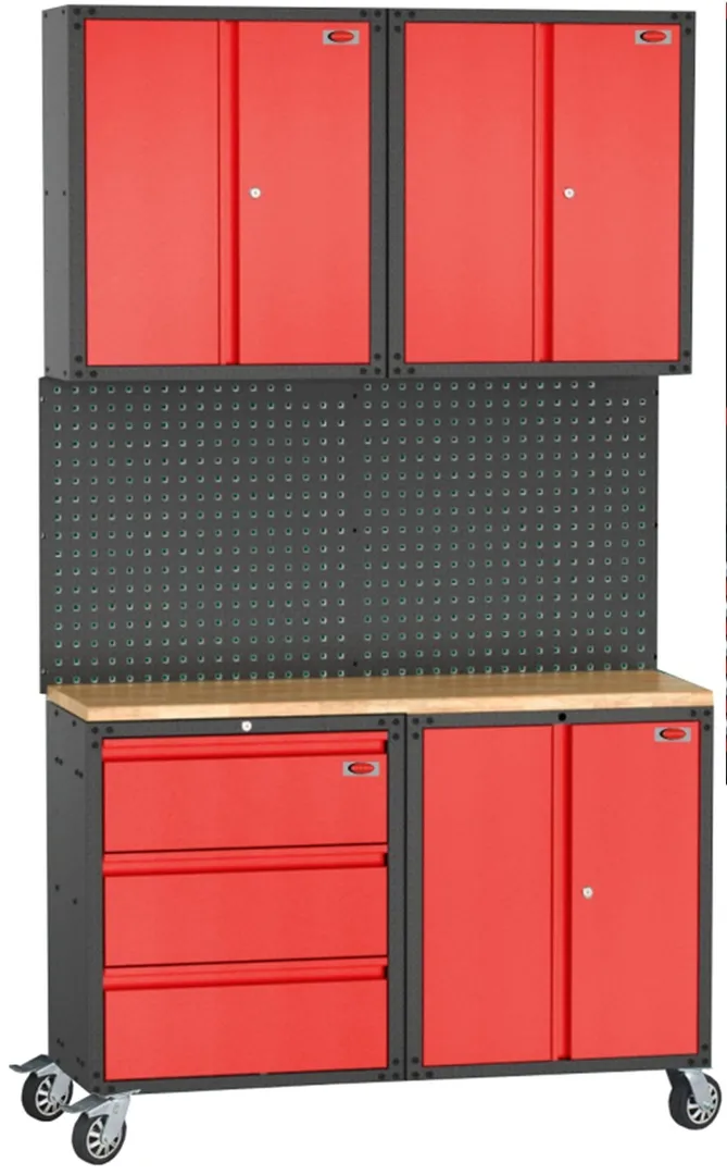 Комплект металлической гаражной мебели 7 пр. Rock FORCE RF-01Y0303