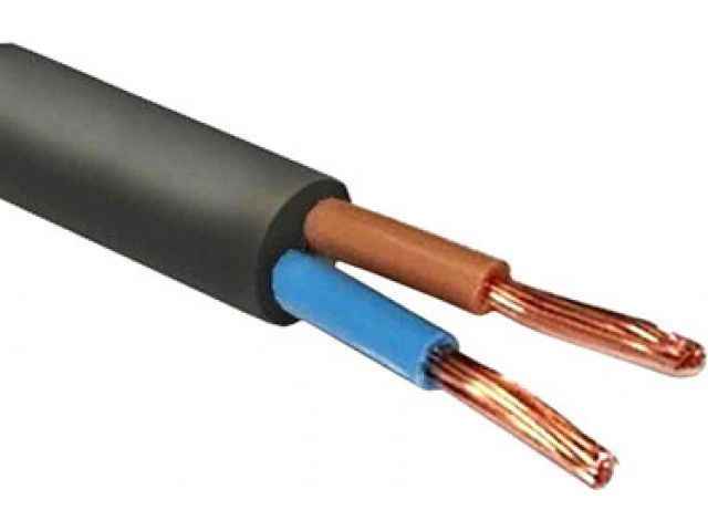Провод ПВСн 2х0,75 (бухта 200м) Ч  ККЗ KKZ40-00006924