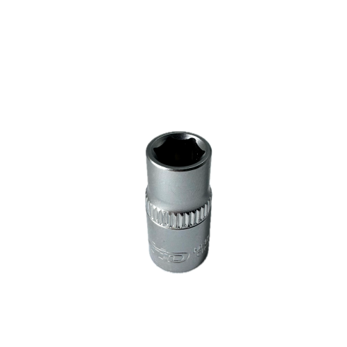 Головка торцевая 1/4" 6гр.  7мм L25мм CrV  H-D HD-1406