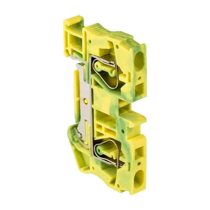 Колодка клеммная пружинная JXB-ST-6 земля EKF plc-jxb-st-6-pen
