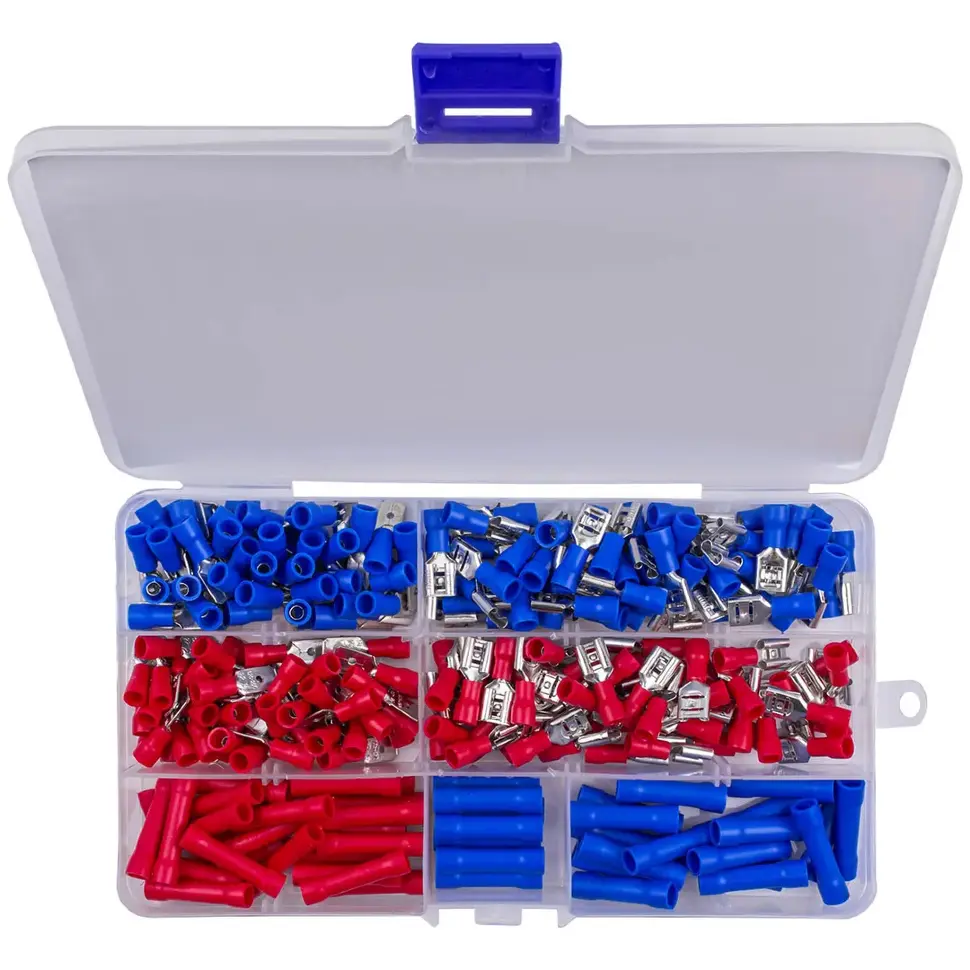 Клеммы контактные автомобильные, набор 250пр. RockFORCE RF-068911