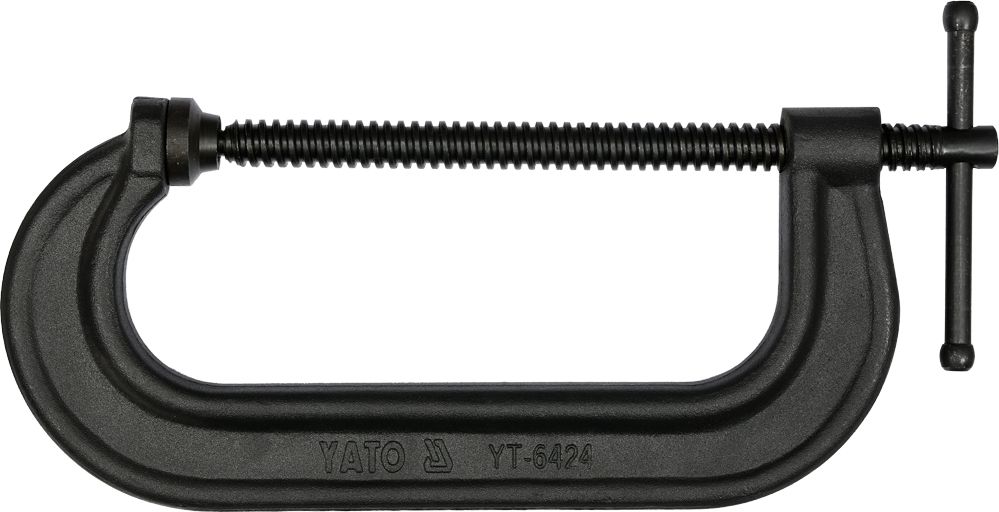 Струбцина тип "С"  200mm (давлен. 3600кг.)  YATO YT-6424