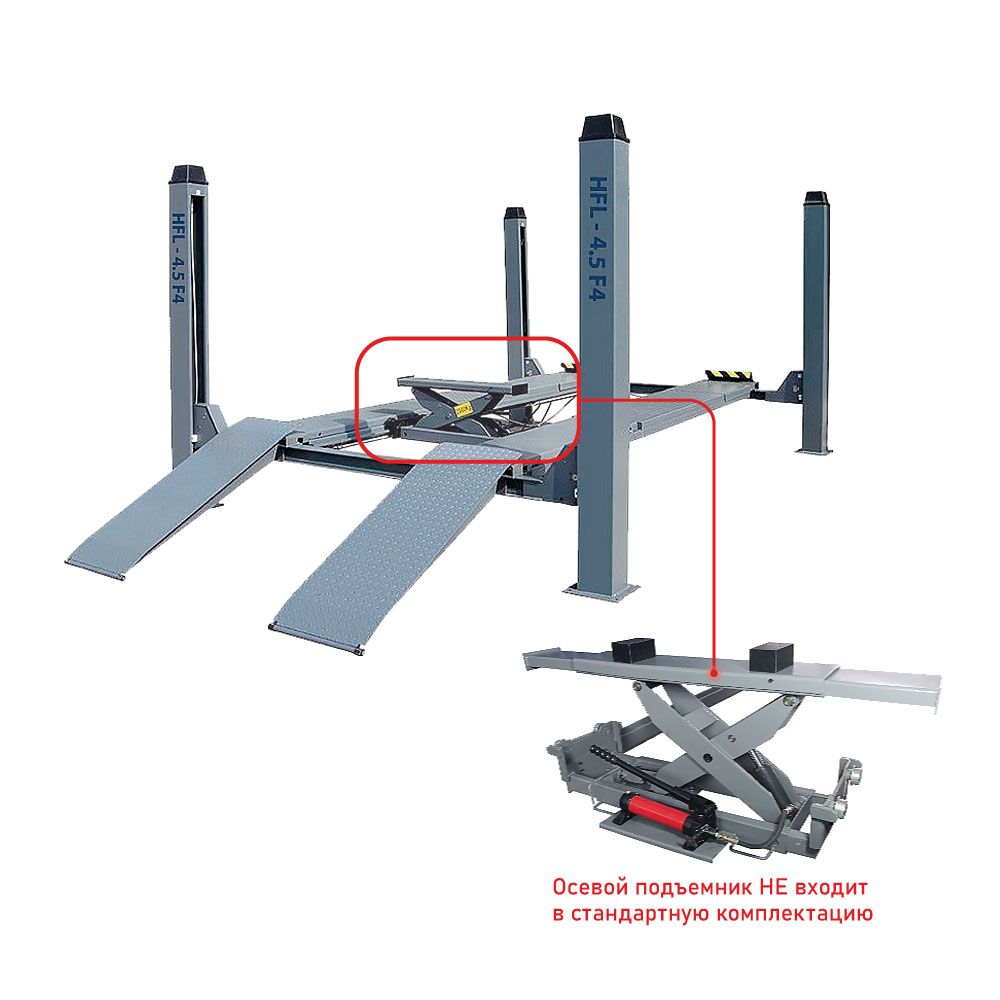 Подъемник четырехстоечный г/п 5.5 т Хорекс Авто ХОРЕКС АВТО HFL-5.5F4