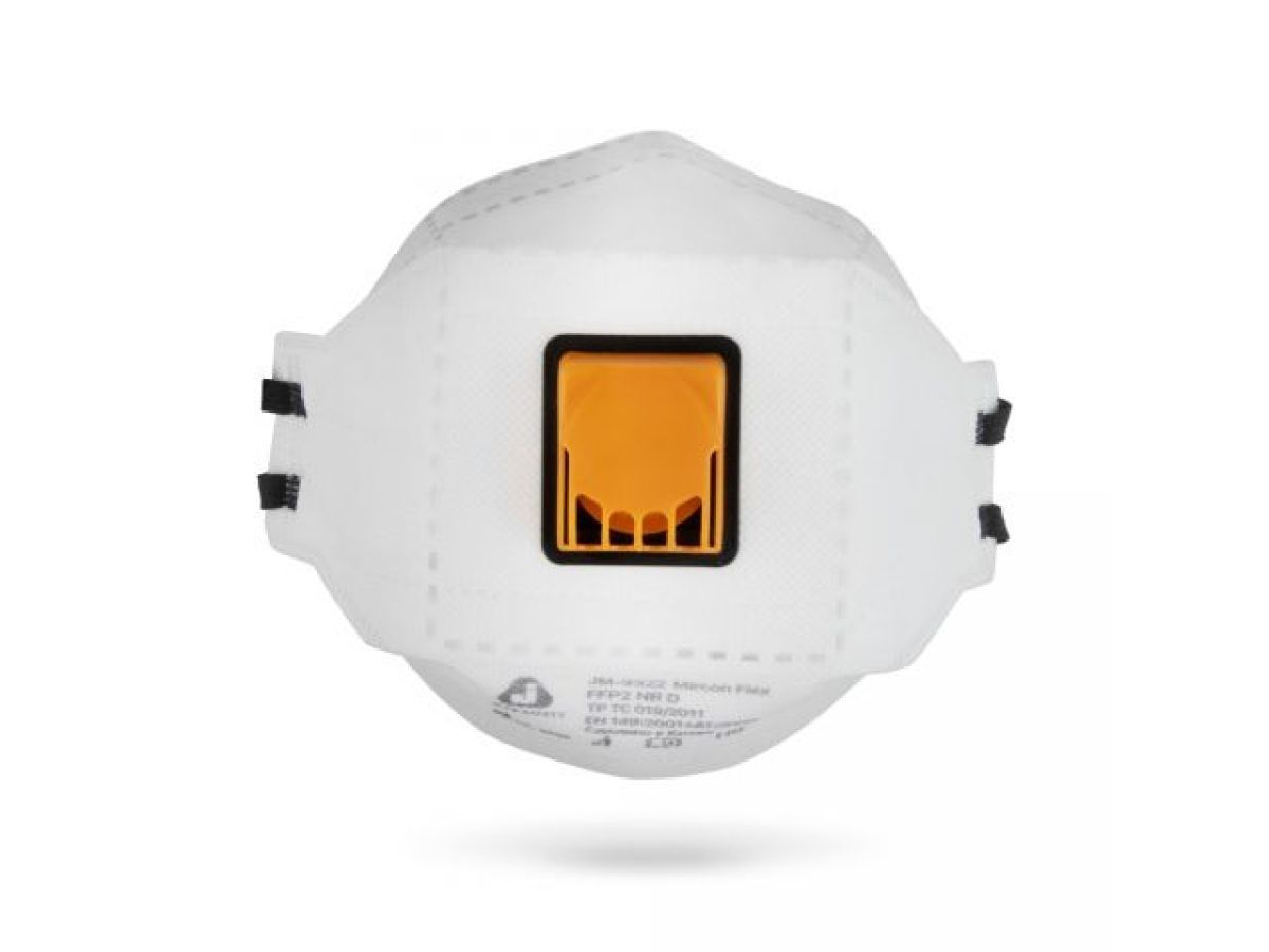 Респиратор складн. с клап. FFP2 (до 12 ПДК) JETA SAFETY JM-9322