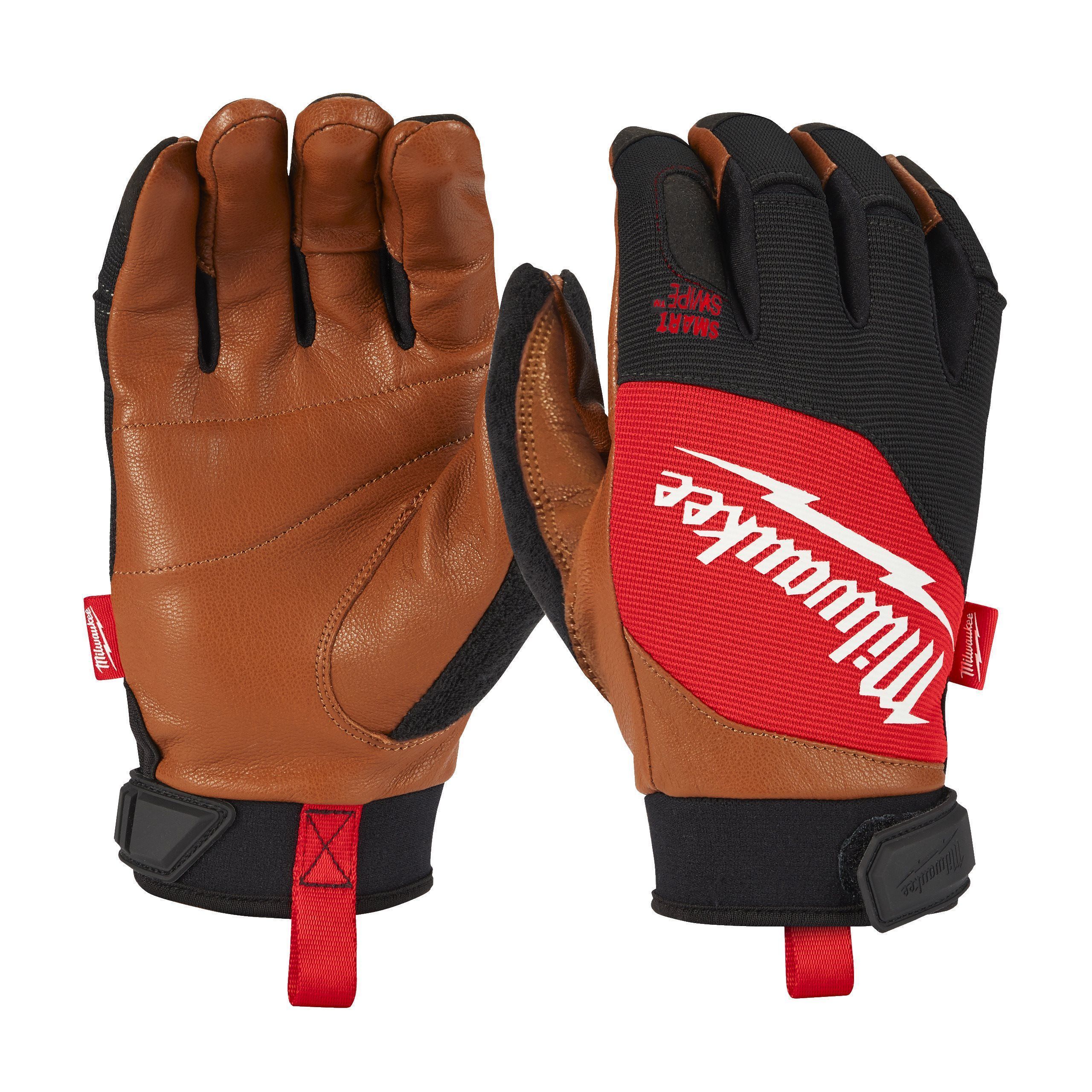 Перчатки с кожаными вставками (размер 10/XL / 1 пара) Milwaukee 4932471914