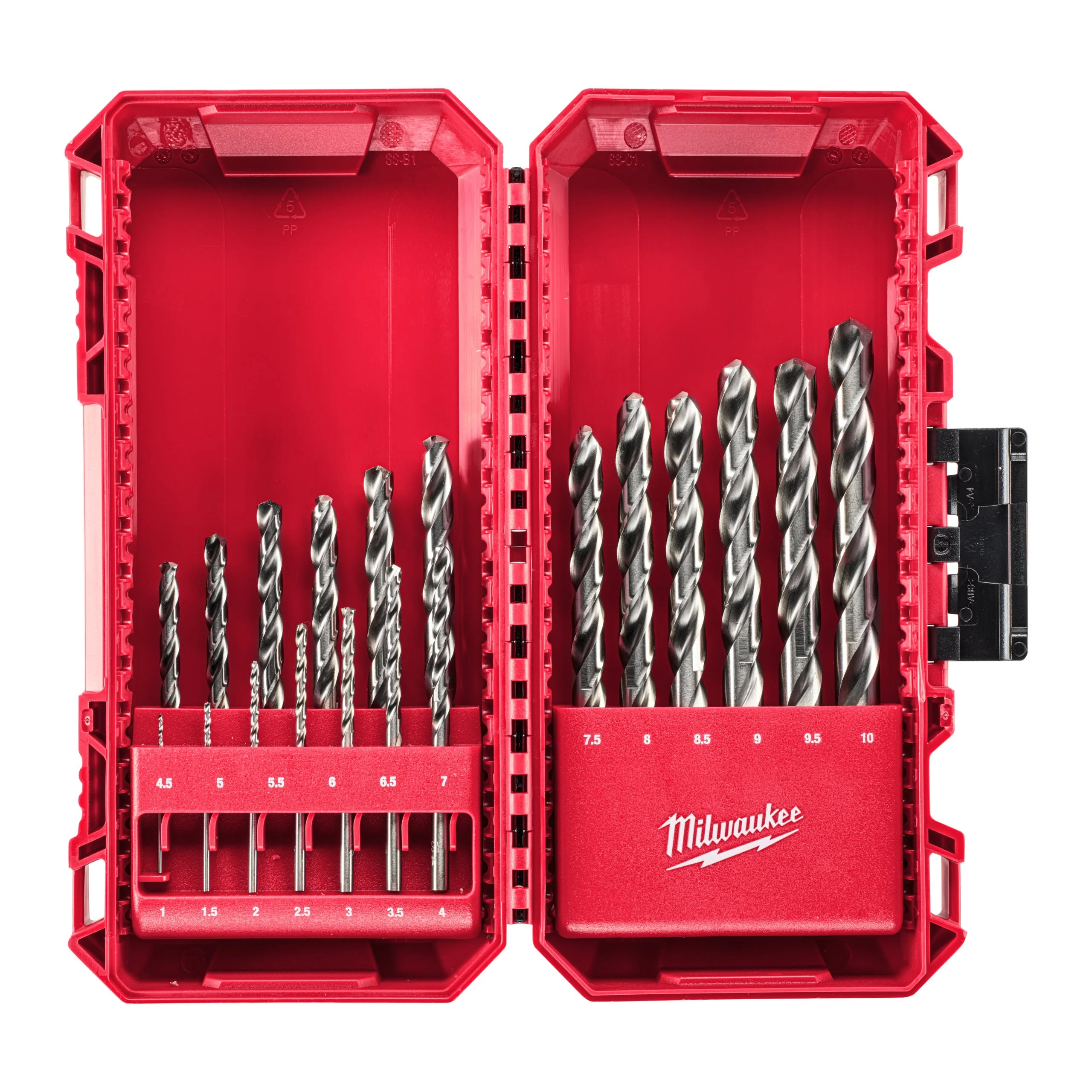 Набор сверл по металлу 1-10 мм HSS-G Thunderweb GEN III Milwaukee 4932493869