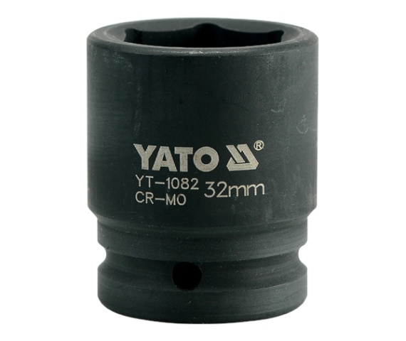 Головка торцевая ударная 3/4" 6гр. 32mm L56mm CrMo  YATO YT-1082