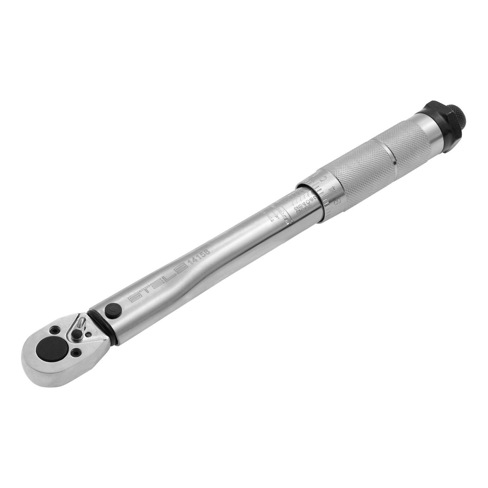 Ключ динамометрический, 5-24 Нм, 1/4", CrV, хромир. Stels 14158