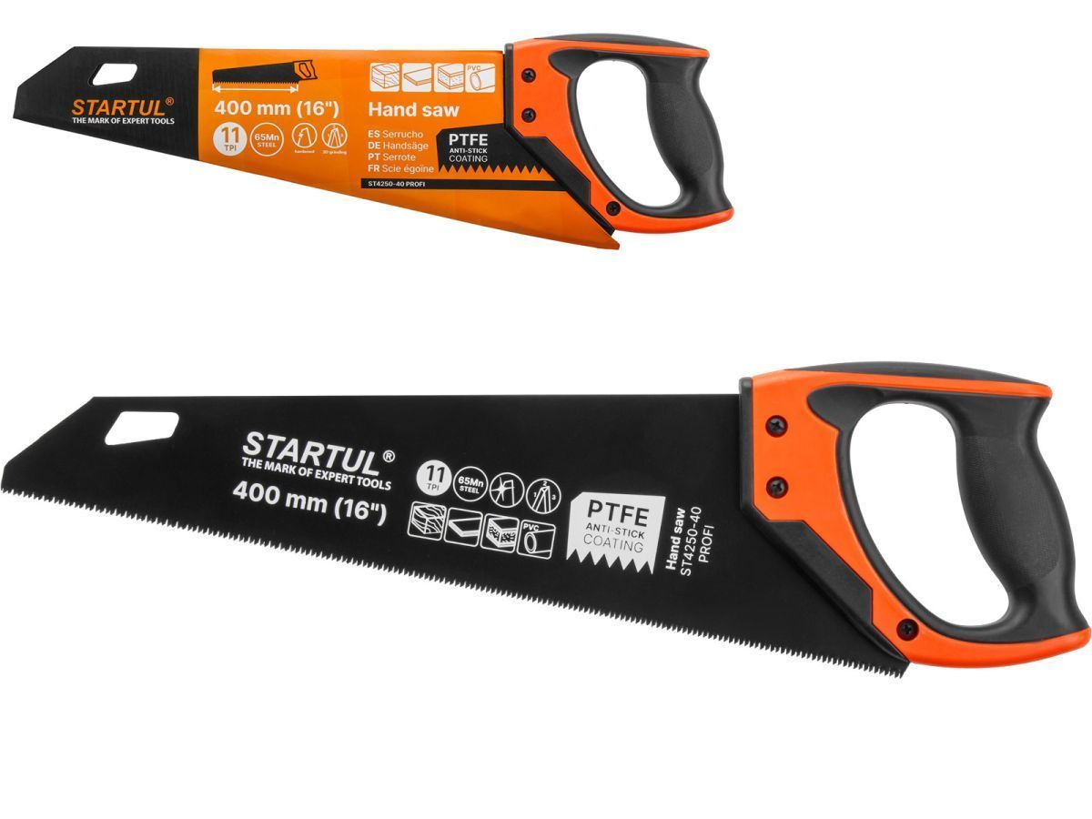 Ножовка по дер. 400мм 11 TPIFI (ST4250-40) STARTUL ST4250-40