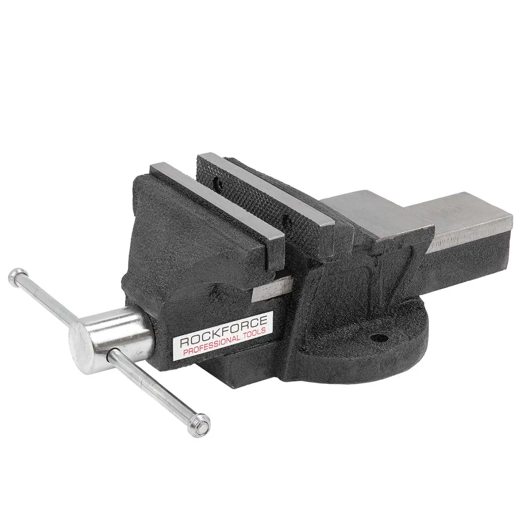 Тиски стальные с наковальней 5"-125мм Rock FORCE RF-6540205