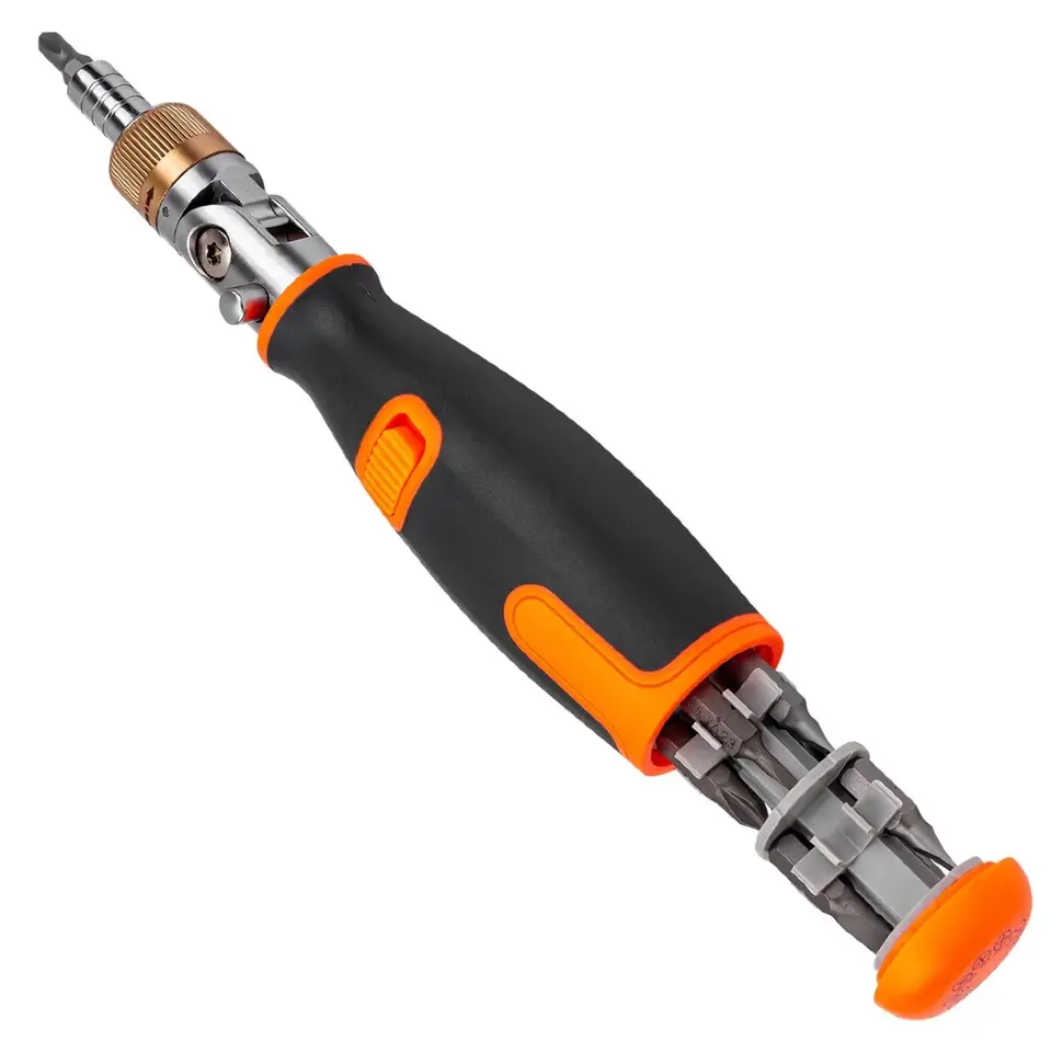 Отвертка реверсивная с набором бит RockFORCE RF-32810