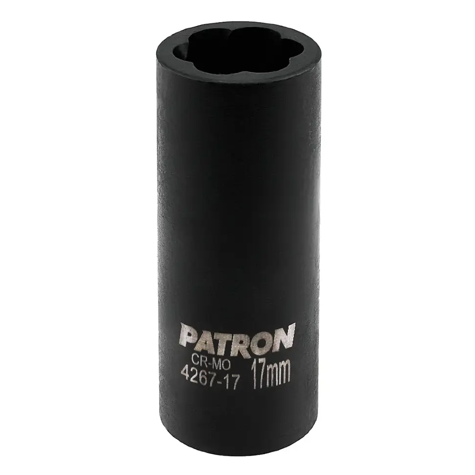 Головка ударная двухсторонняя 1/2", 17мм (6гр.) PATRON Patron P-4267-17