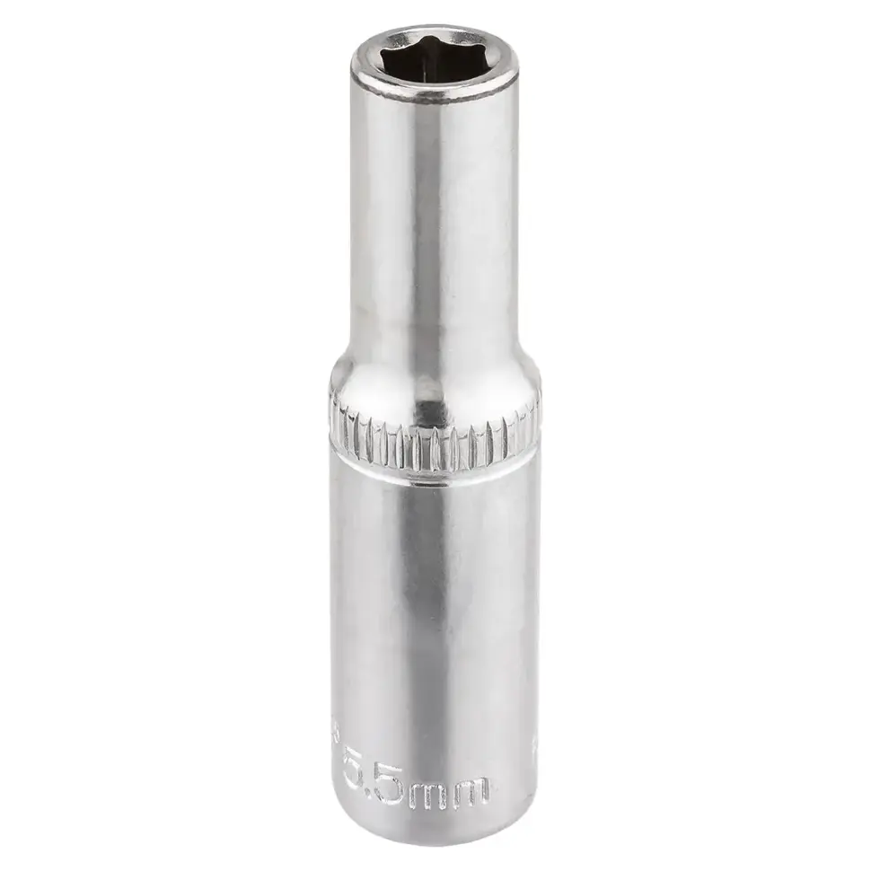 Головка глубокая 5.5мм (6гр.), 1/4" RockFORCE RF-52550055