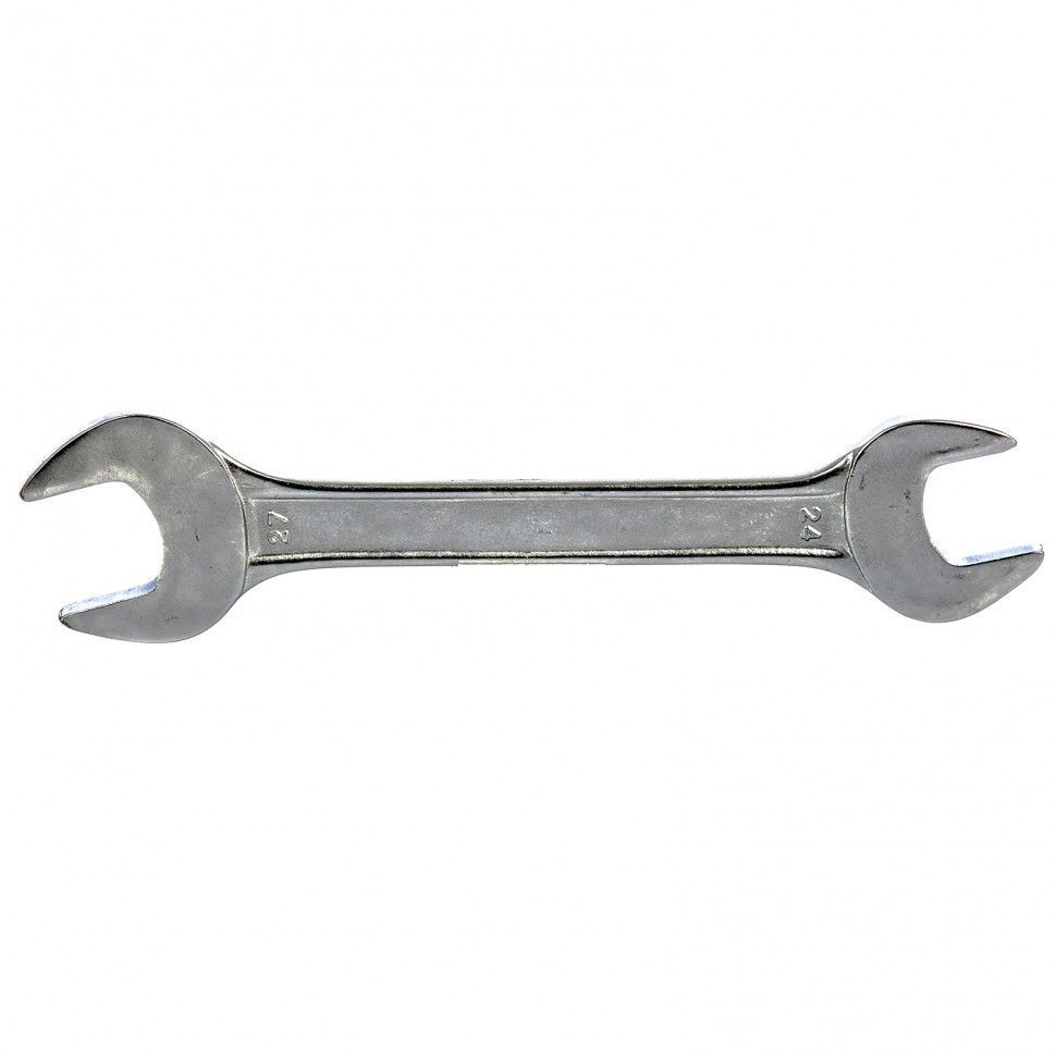 Ключ рожковый, 24 х 27 mm, хромированный  Sparta 144775