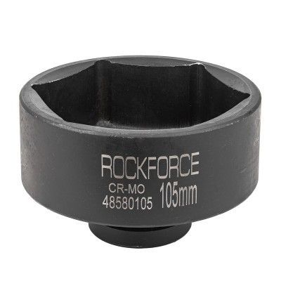 Головка ударная глубокая, 1", 105мм (6гр.)  Rock FORCE RF-48580105