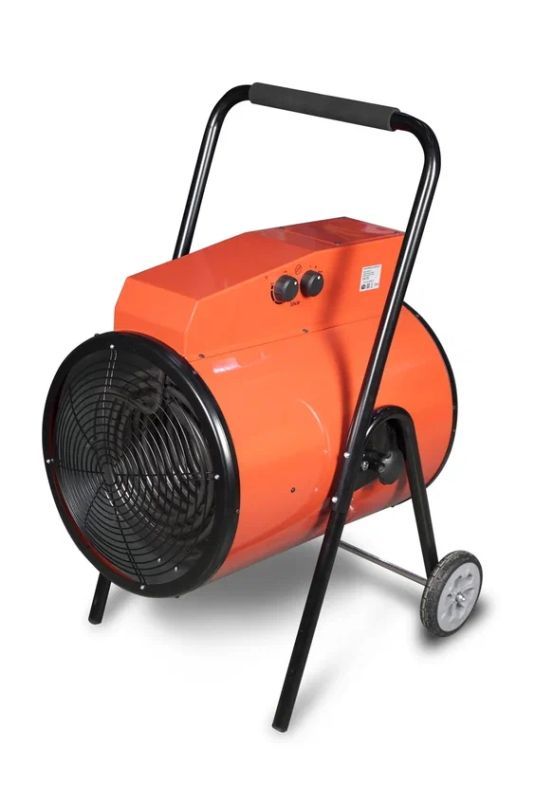 Пушка тепловая электрическая BJE-F30 30 кВт 380В ТЭН из нержавеющей стали TOR 1020617