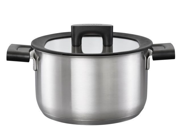 Кастрюля 3,5л /20 см с крышкой HF Steel (3,5L/20cm) FISKARS 1052240