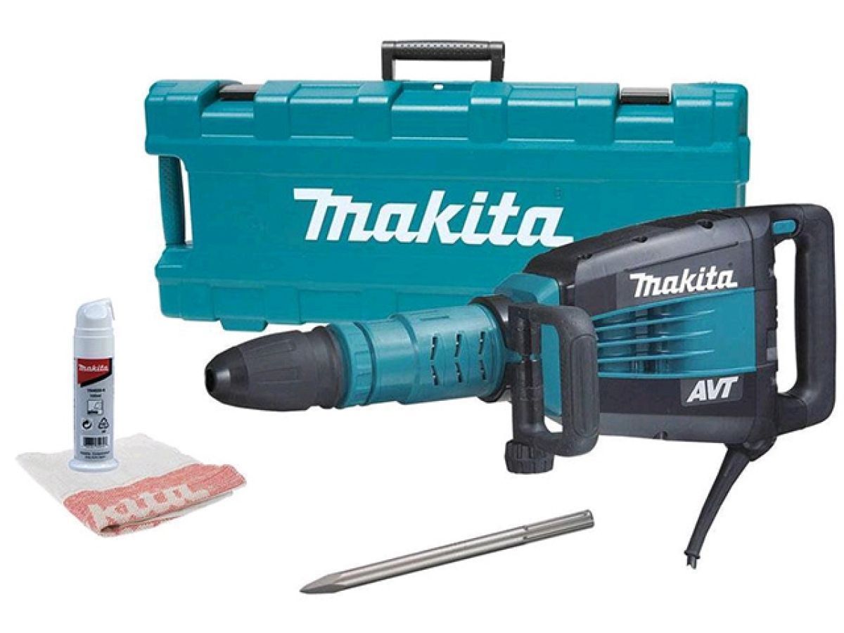 Отбойный молоток HM 1214 C (1510 Вт, 19.9 Дж, 1900 уд/мин, патрон SDS-MAX, вес 12.3 кг) MAKITA HM1214C