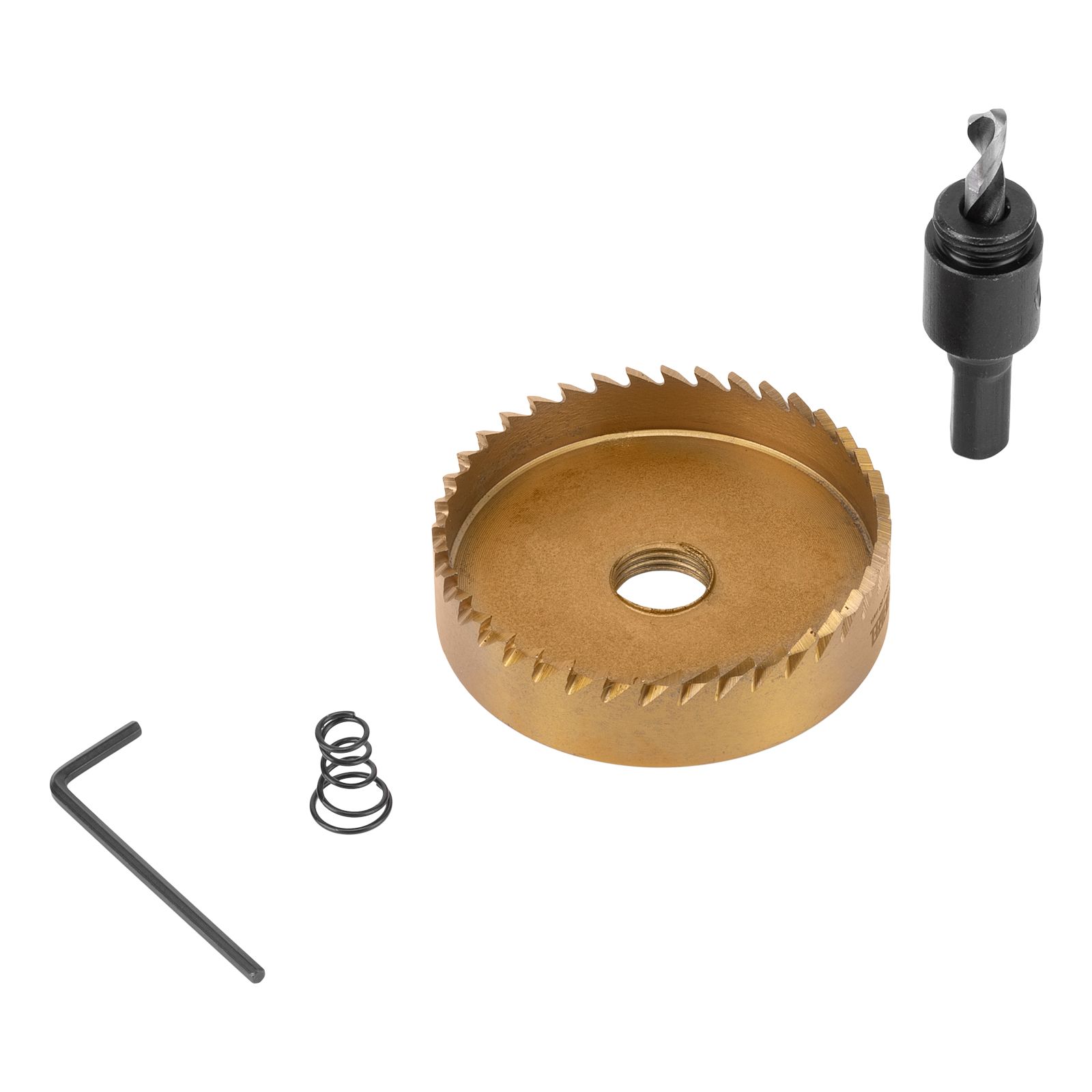 Коронка по металлу HSS, 68 mm, нитридтитановое покрытие  Denzel 724122