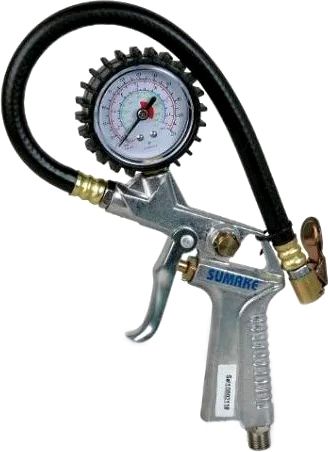 Пневмопистолет с манометром для подкачки колес (22 атм.) SUMAKE SA-6600F