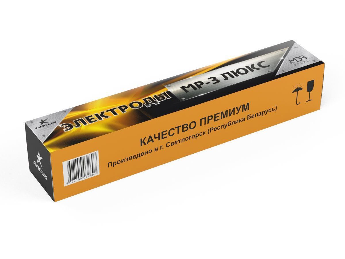 Электроды МР-3 ф 3,0мм уп. 5,0 кг ЛЮКС МЭЗ/Аркус 4816088801349
