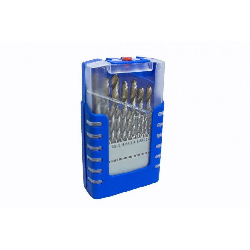 Набор сверел по металлу HSS 21пр. (1-10 мм.) Forsage F-924U21S