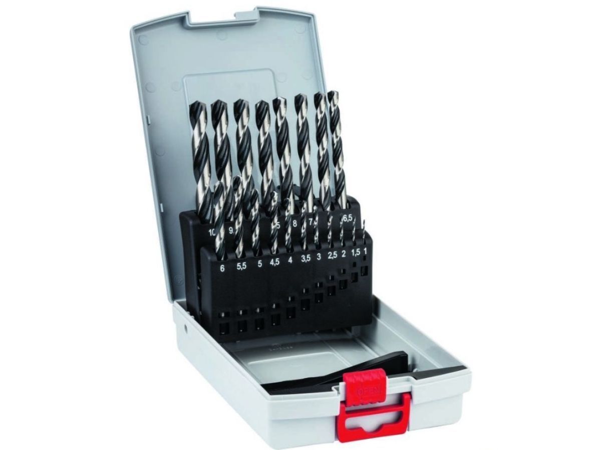 Набор сверл по мет. 19шт 1-10мм HSS-G PointTeQ BOSCH 2608577351