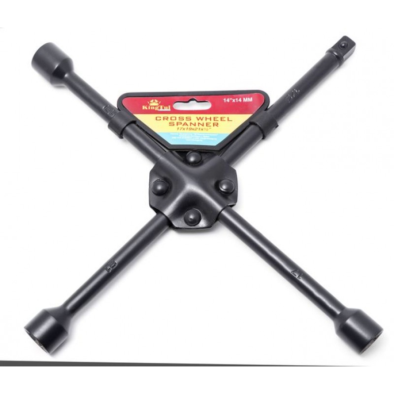 Ключ балонный крестовой 14" (17,19,21, 1/2") KINGTUL KT-251B400