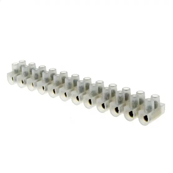 Колодка клеммная полиэтилен 2,5-10(16) мм2 30А 12 секций  EKF plc-KK-16-30