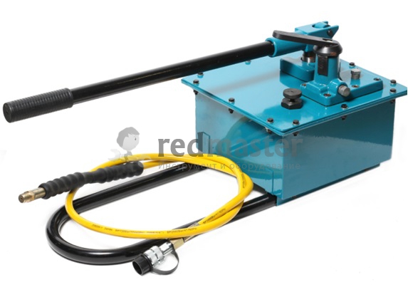 Насос гидравлический ручной в усиленном корпусе, емкость масла-7.5л Forsage F-B7000S