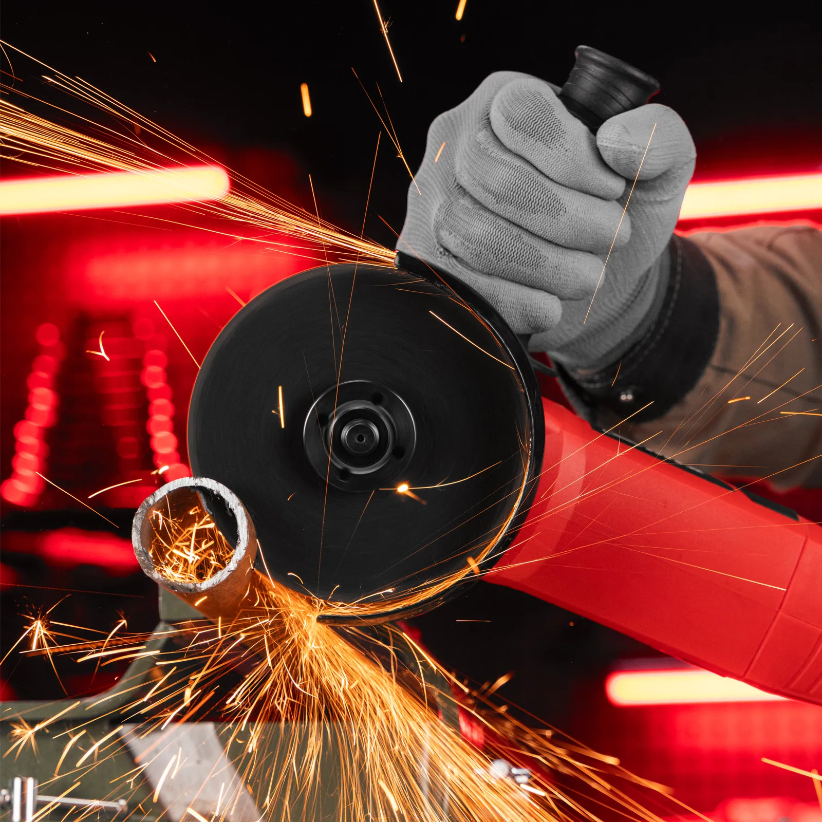 Машина шлифовальная угловая MAG125-1200, 1200 Вт, 125 мм, 12000 об/мин MTX 26982