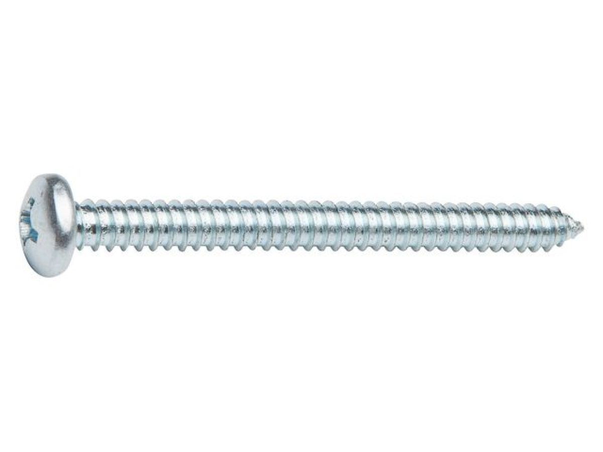 Шуруп 2.9х19 мм полусф. головка, белый цинк, острый, DIN 7981 (15000 шт в коробе) STARFIX SM-24279-15000