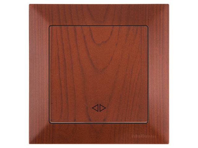 Выключатель промежуточный многопозиционный (скрытый, пруж. зажим) вишня, DARIA (10 A, 250 V, IP 20) MUTLUSAN 2120 408 0156