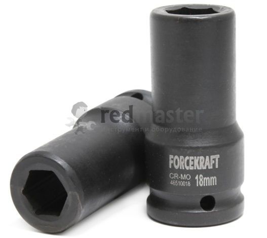 Головка ударная глубокая 3/4", 22мм (6гр.)  FORCEKRAFT FK-46510022