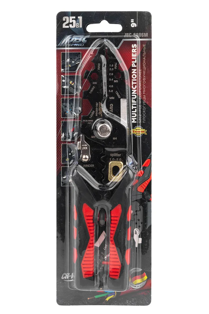 Плоскогубцы многофункциональные  JBC JBC-6806M