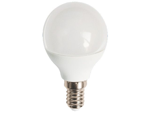Лампа светодиодная G45 ШАР 8Вт PLED-LX 220-240В Е14 5000К JAZZWAY 5028623