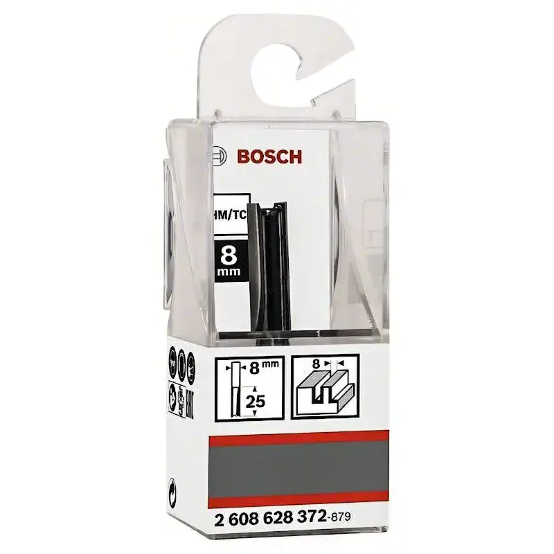 Фреза пазовая D8x25.4x56 / хв 8 мм BOSCH 2.608.628.372
