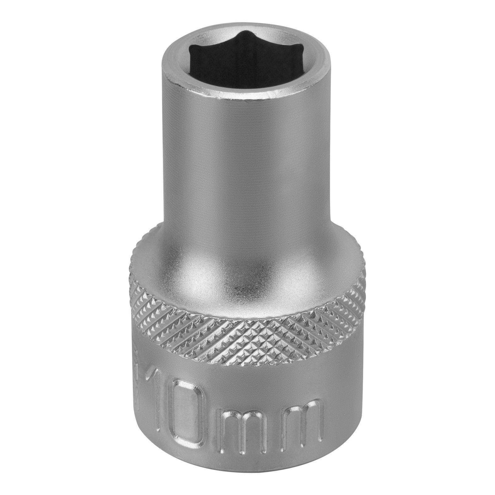 Головка торцевая, 10 mm, 6-гранная, CrV, под квадрат 1/2" Stels 13821